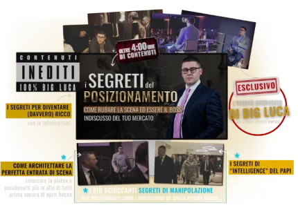 I Segreti del Posizionamento – Big Luca
