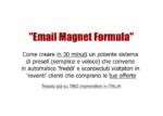 Email Magnet Formula - Valerio Conti
