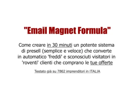 Email Magnet Formula - Valerio Conti